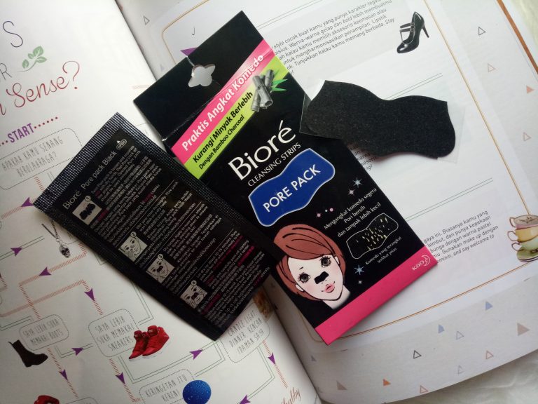 Cara Mudah Hilangkan Komedo dengan Biore Pore Pack Black