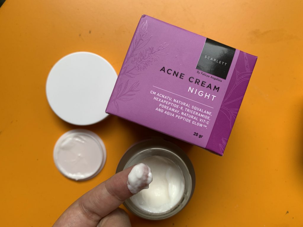 Scarlett Whitening Cream Night